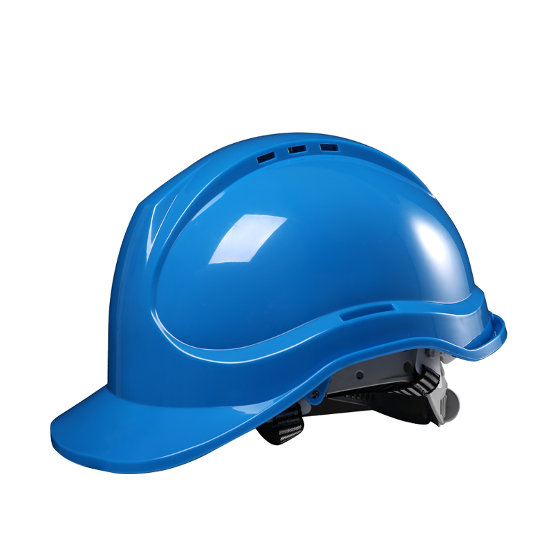 富興ABS 新T安全帽-藍色